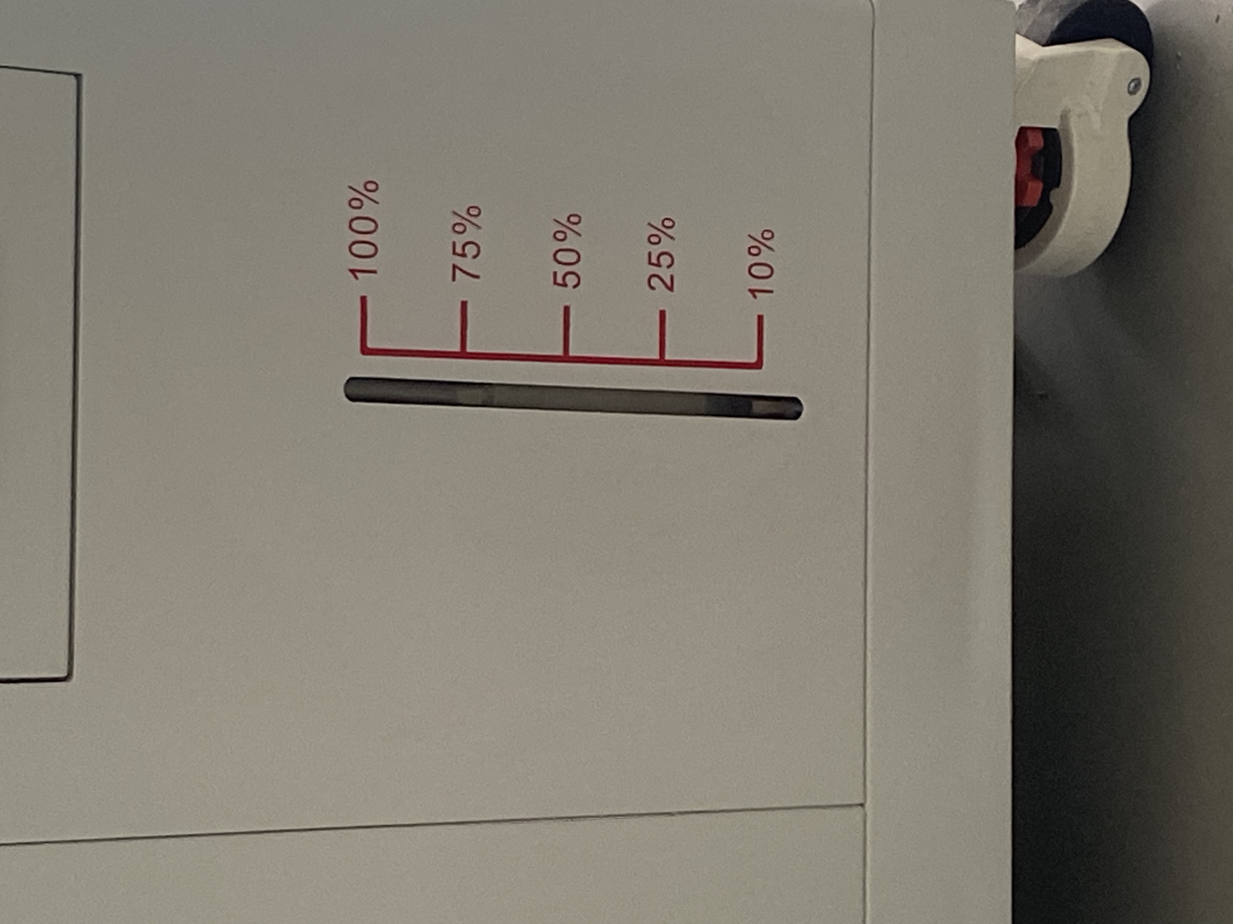 試驗箱水箱部分示意圖

