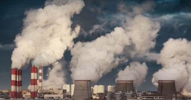 大氣污染網圖示意