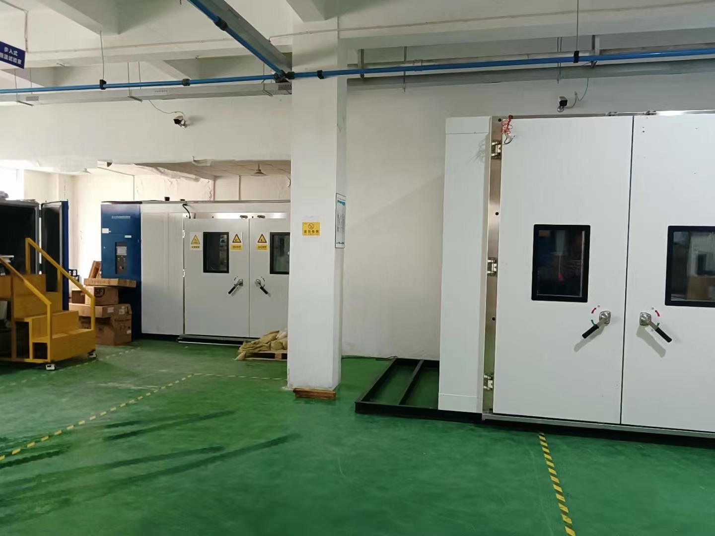 步入式高低溫試驗室組裝示意圖