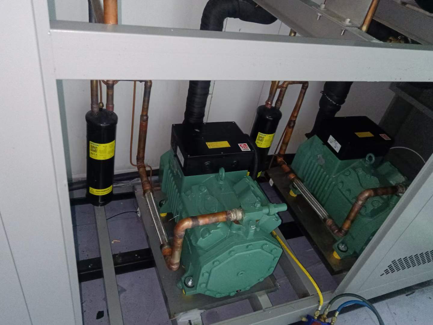 恒溫恒濕箱壓縮機部分示意圖